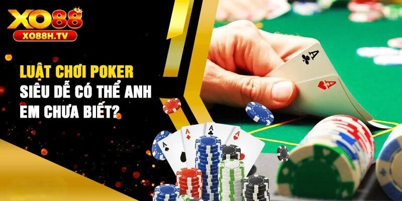 Khám phá cách chơi poker cực dễ dành cho tân binh
