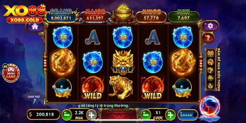 Tìm hiểu các siêu phẩm săn hũ tiền tỉ tại XO88